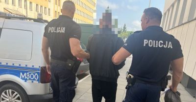 Policjanci zatrzymali sprawcę rozboju